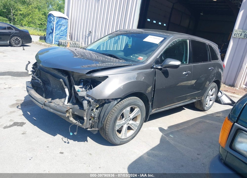2012 ACURA MDX TECHNOLOGY PACKAGE VIN: 2HNYD2H30CH546115