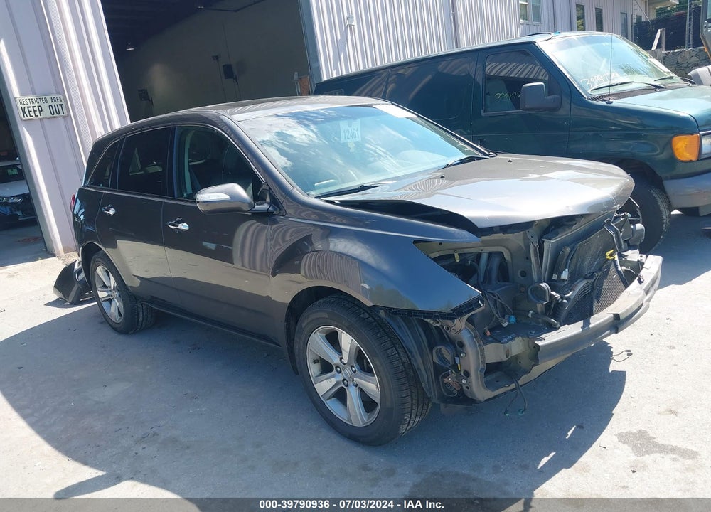 2012 ACURA MDX TECHNOLOGY PACKAGE VIN: 2HNYD2H30CH546115