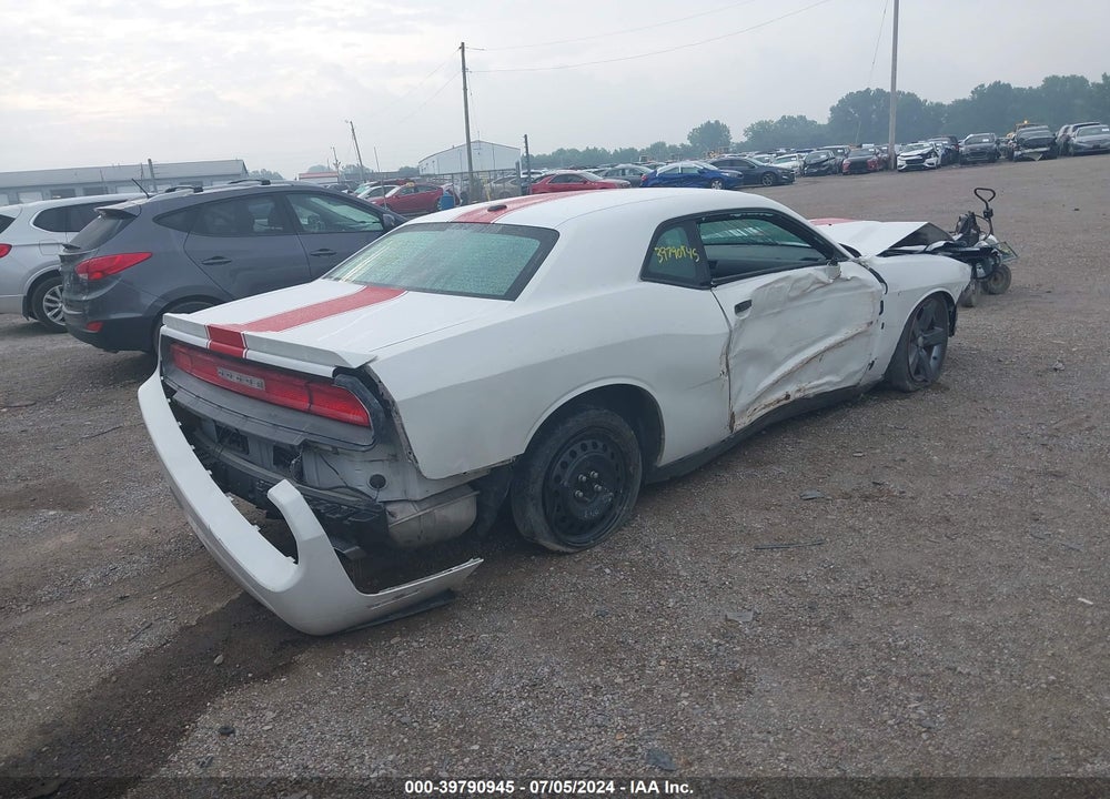 2012 DODGE CHALLENGER SXT VIN: 2C3CDYAG8CH275650