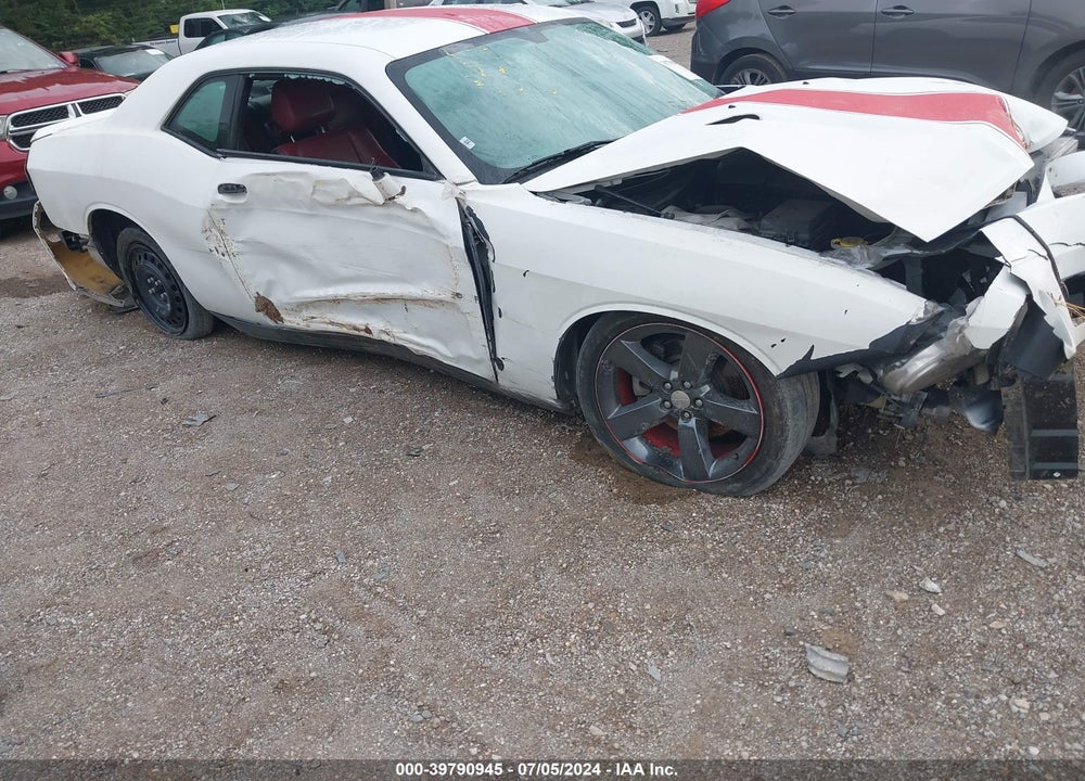 2012 DODGE CHALLENGER SXT VIN: 2C3CDYAG8CH275650