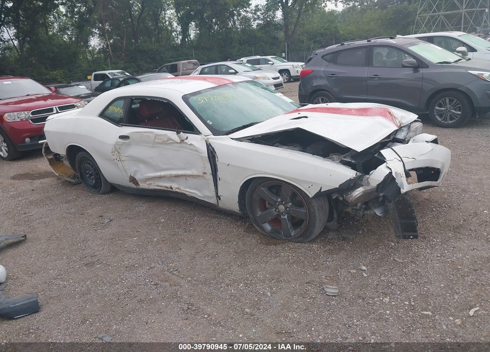 2012 DODGE CHALLENGER SXT VIN: 2C3CDYAG8CH275650