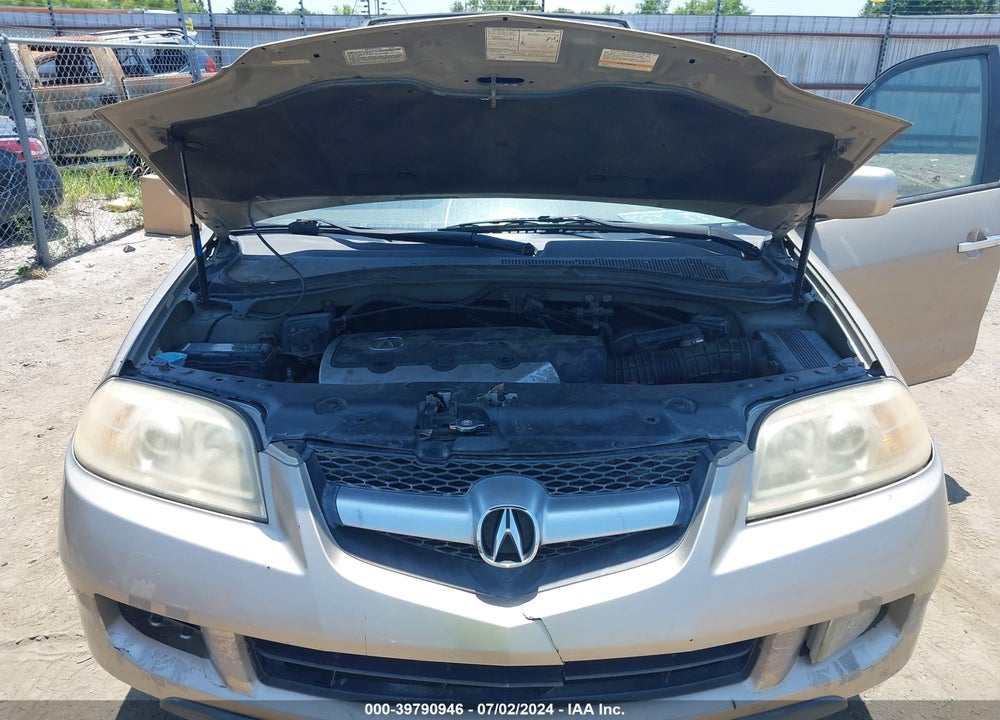 2005 ACURA MDX VIN: 2HNYD182X5H526216