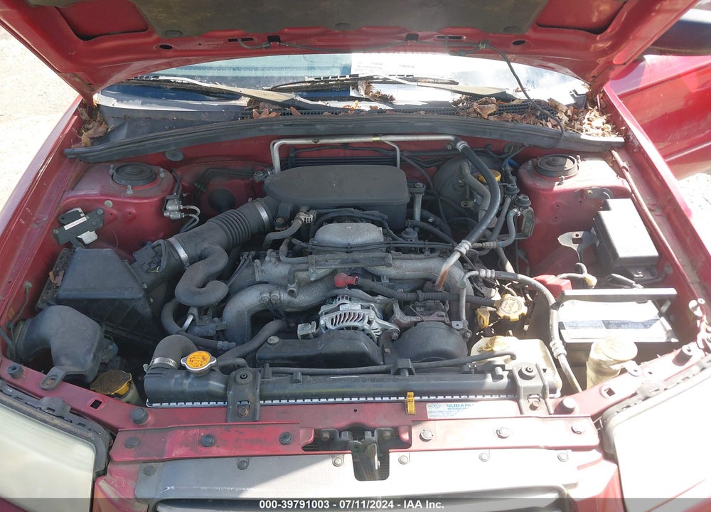 2007 SUBARU FORESTER 2.5X VIN: JF1SG63667H732836