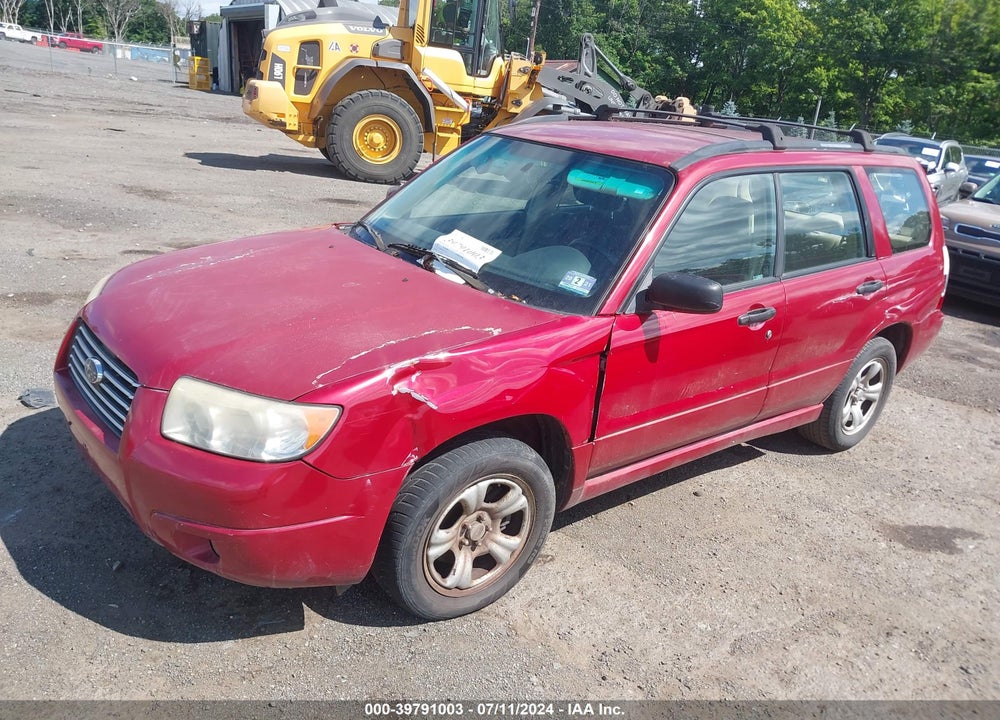 2007 SUBARU FORESTER 2.5X VIN: JF1SG63667H732836
