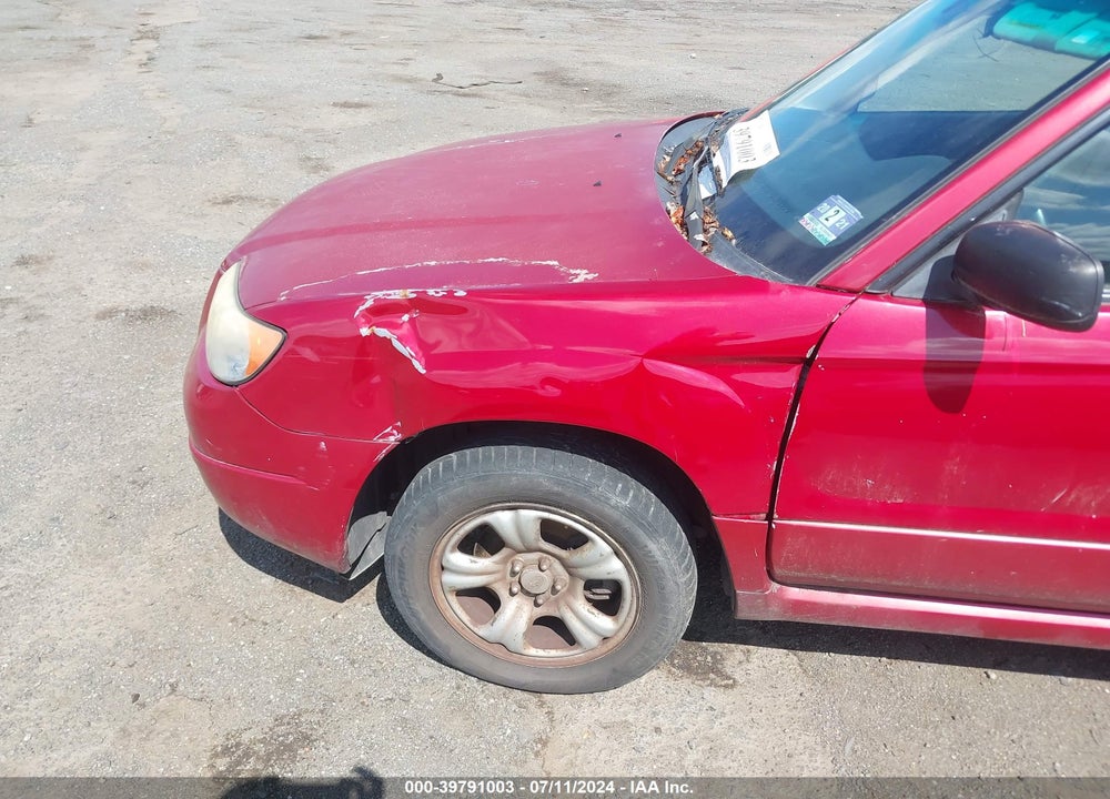 2007 SUBARU FORESTER 2.5X VIN: JF1SG63667H732836