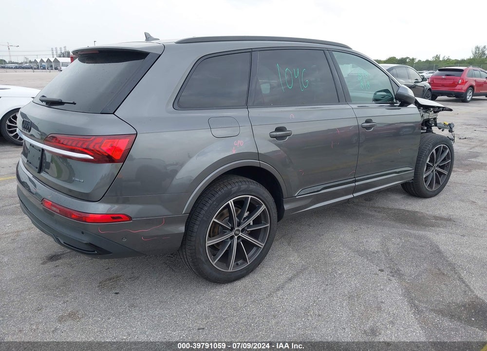 2021 AUDI Q7 PREMIUM PLUS 55 TFSI QUATTRO TIPTRONIC VIN: WA1LXAF77MD027739