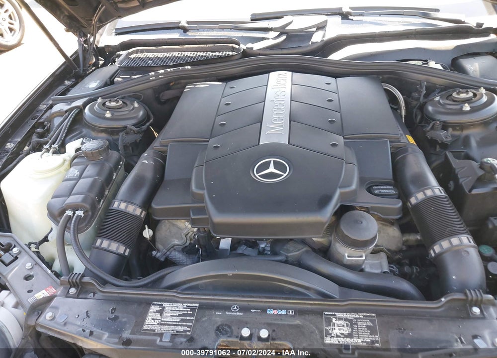 2004 MERCEDES-BENZ CL 500 VIN: WDBPJ75J04A039692
