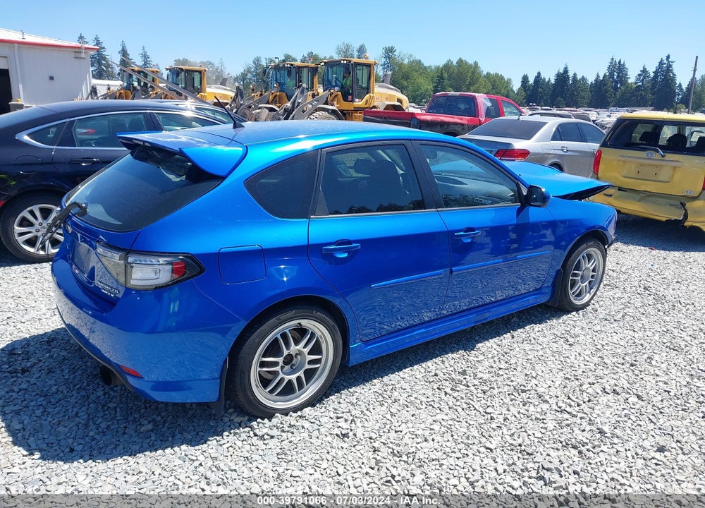 2010 SUBARU IMPREZA WAGON WRX WRX PREMIUM VIN: JF1GH7G61AG819429
