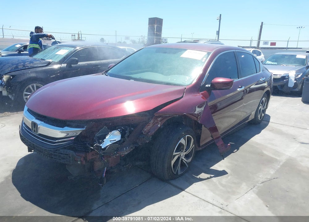 2017 HONDA ACCORD LX VIN: 1HGCR2F35HA274611