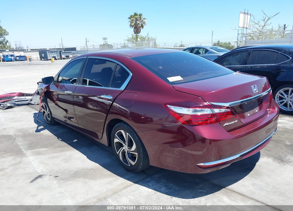 2017 HONDA ACCORD LX VIN: 1HGCR2F35HA274611