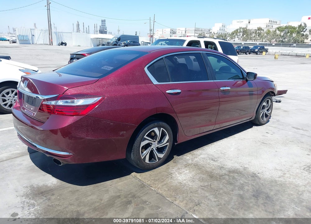2017 HONDA ACCORD LX VIN: 1HGCR2F35HA274611