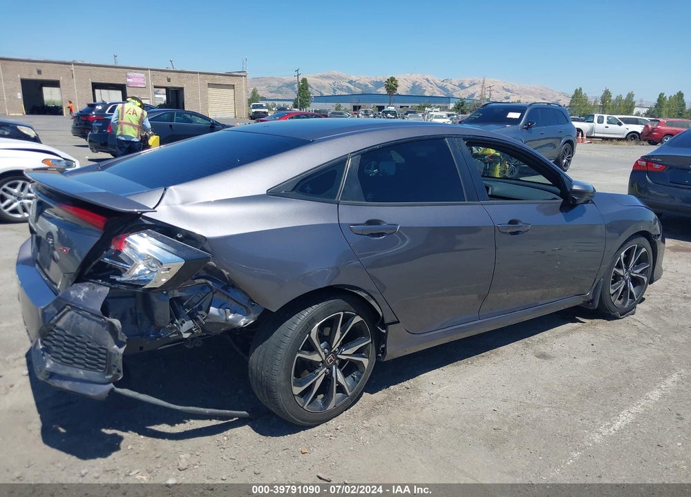 2018 HONDA CIVIC SI VIN: 2HGFC1E52JH706008