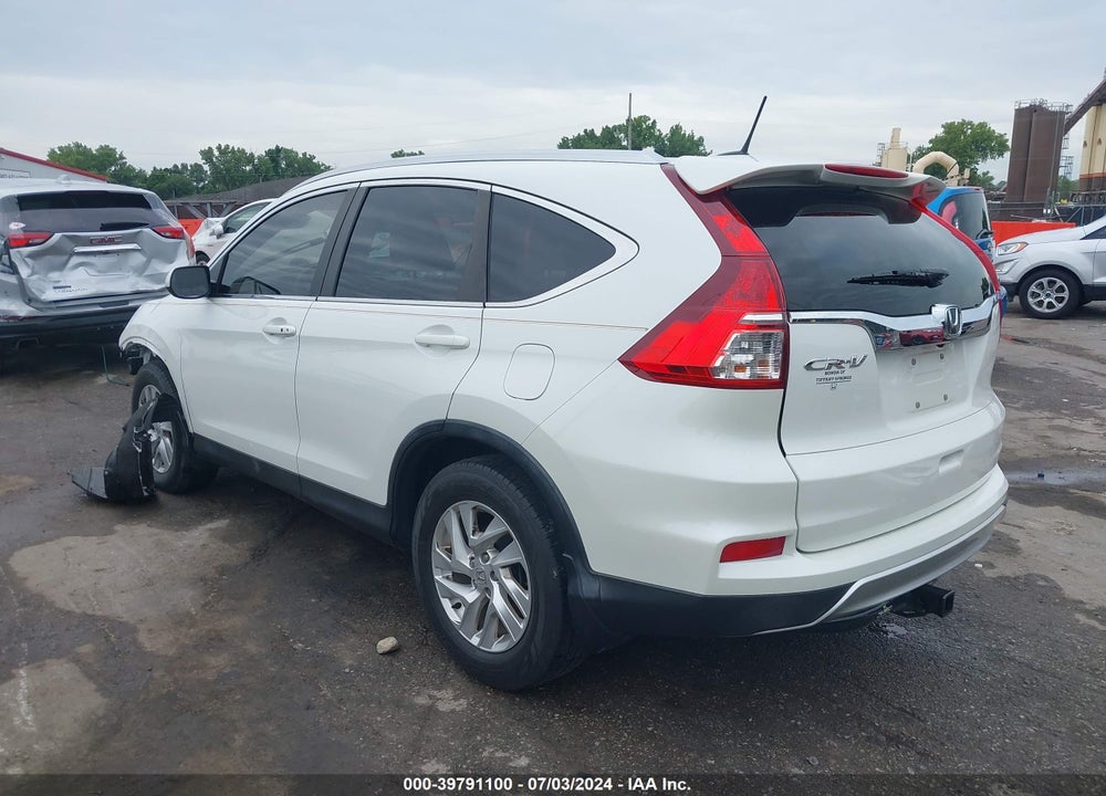 2016 HONDA CR-V EX-L VIN: 5J6RM3H76GL003339