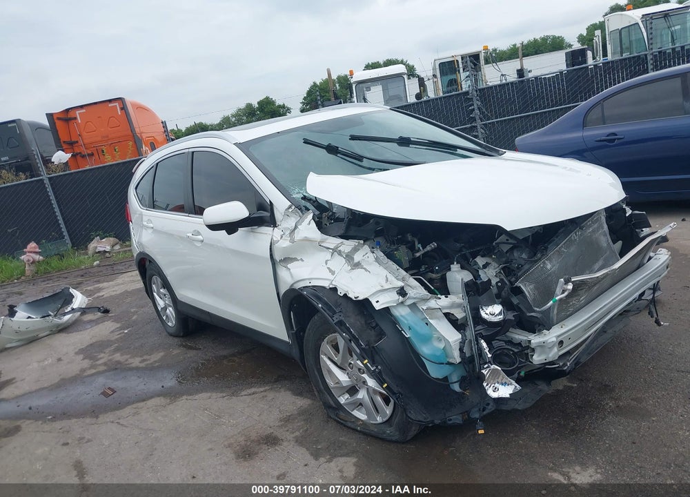 2016 HONDA CR-V EX-L VIN: 5J6RM3H76GL003339