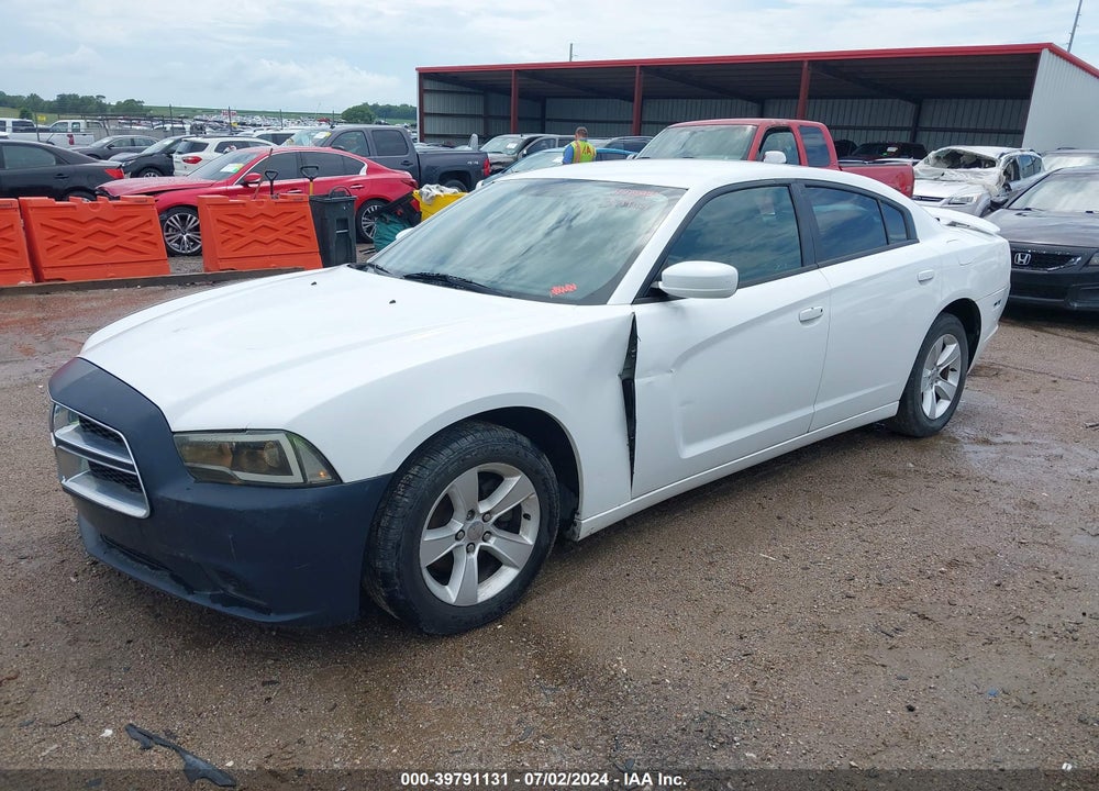 2012 DODGE CHARGER SE VIN: 2C3CDXBG7CH119656