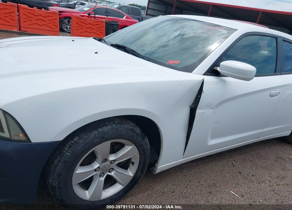 2012 DODGE CHARGER SE VIN: 2C3CDXBG7CH119656