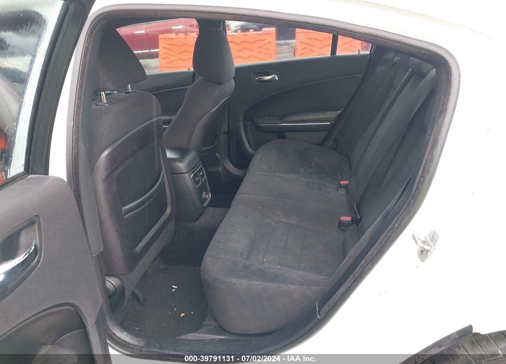 2012 DODGE CHARGER SE VIN: 2C3CDXBG7CH119656