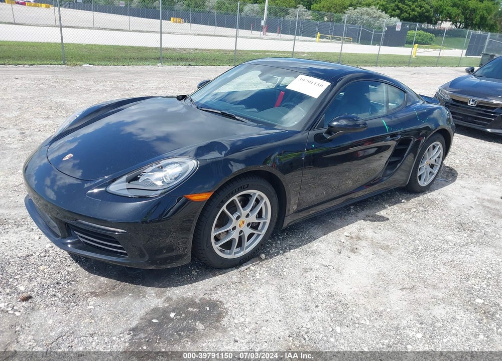 2018 PORSCHE 718 CAYMAN VIN: WP0AA2A88JS260105