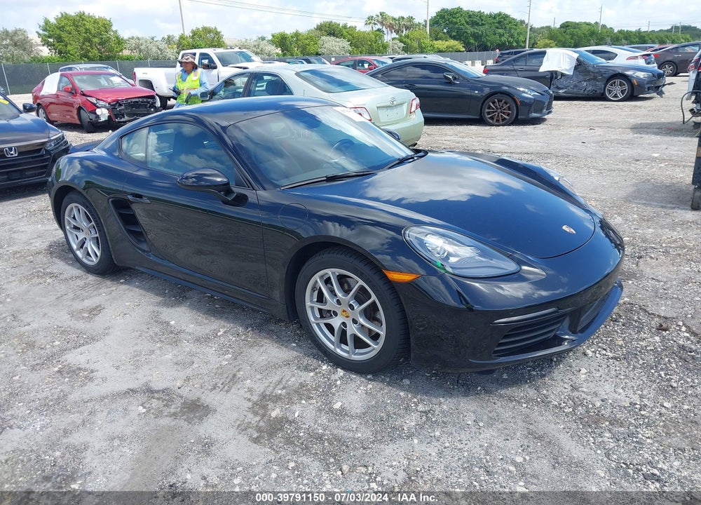 2018 PORSCHE 718 CAYMAN VIN: WP0AA2A88JS260105