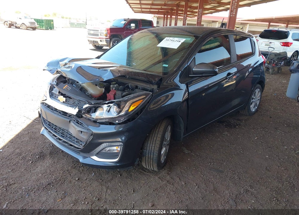 2021 CHEVROLET SPARK FWD 1LT AUTOMATIC VIN: KL8CD6SA2MC722707