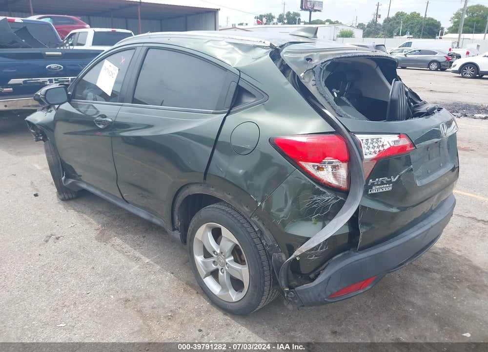 2016 HONDA HR-V EX-L VIN: 3CZRU5H72GM731251