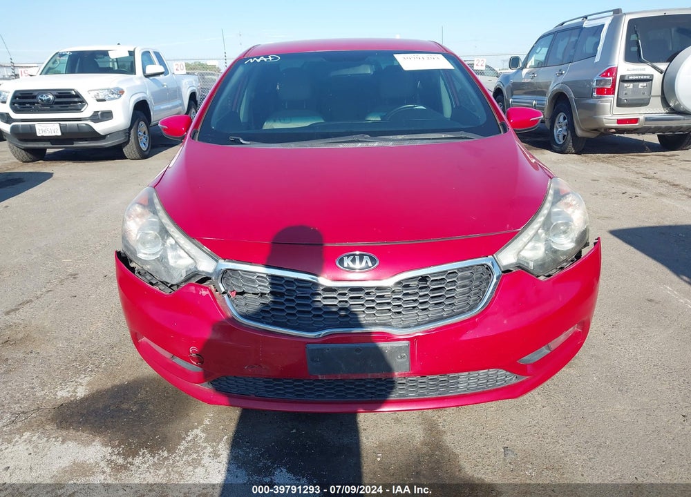 2014 KIA FORTE EX VIN: KNAFX4A87E5061824
