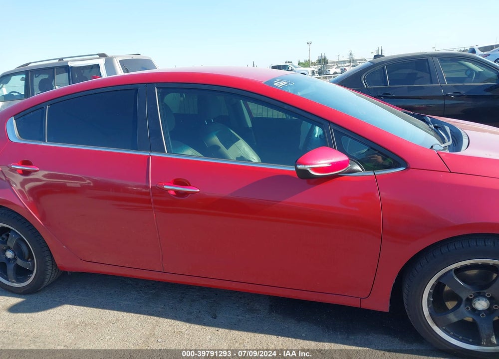 2014 KIA FORTE EX VIN: KNAFX4A87E5061824