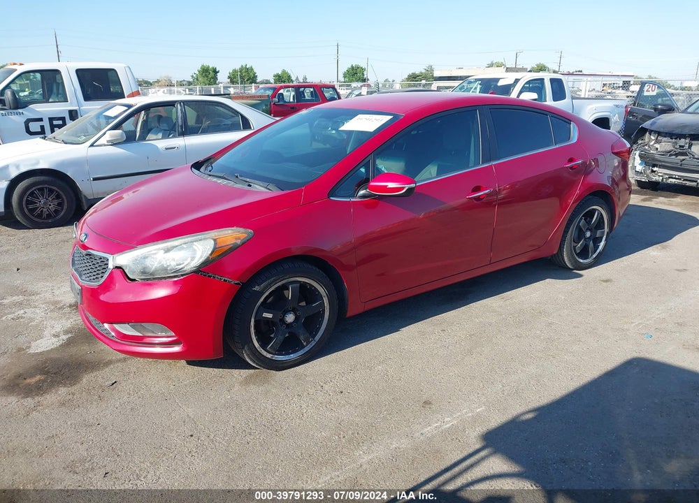 2014 KIA FORTE EX VIN: KNAFX4A87E5061824