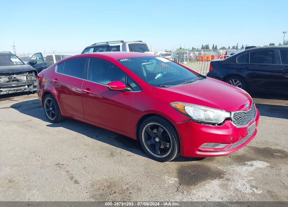 2014 KIA FORTE EX VIN: KNAFX4A87E5061824