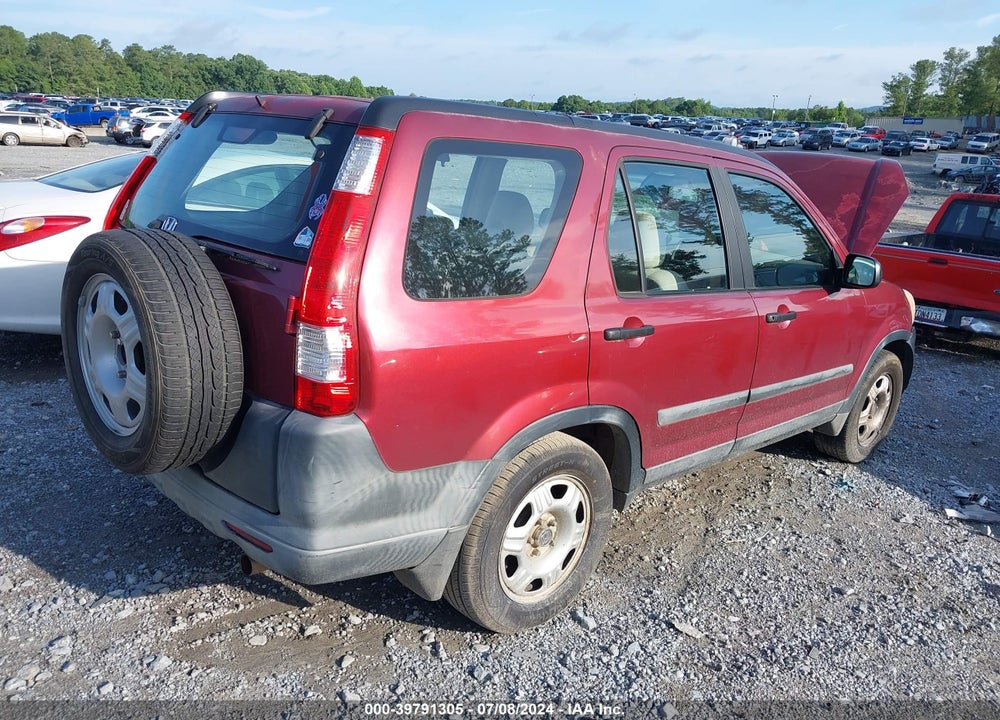 2005 HONDA CR-V LX VIN: SHSRD68535U307002