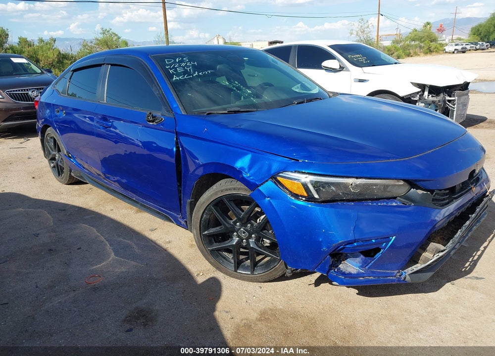 2022 HONDA CIVIC SPORT VIN: 2HGFE2F55NH602116