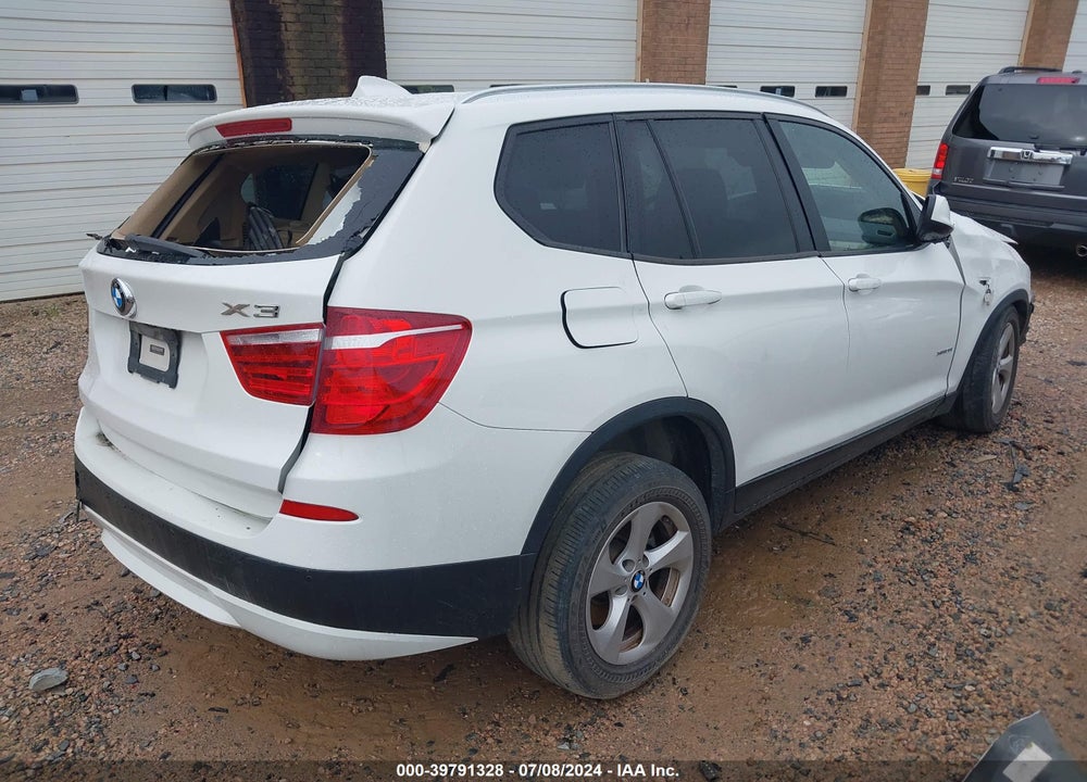 2011 BMW X3 XDRIVE28I VIN: 5UXWX5C55BL708805