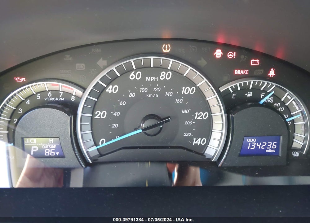 2014 TOYOTA CAMRY SE VIN: 4T1BF1FK7EU772531