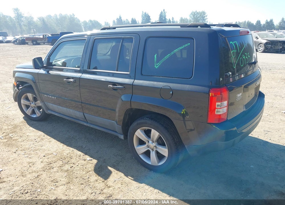 2011 JEEP PATRIOT SPORT VIN: 1J4NT1GA9BD124436
