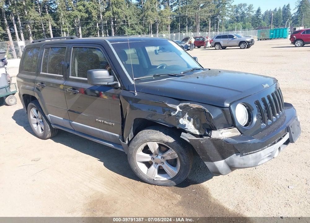 2011 JEEP PATRIOT SPORT VIN: 1J4NT1GA9BD124436
