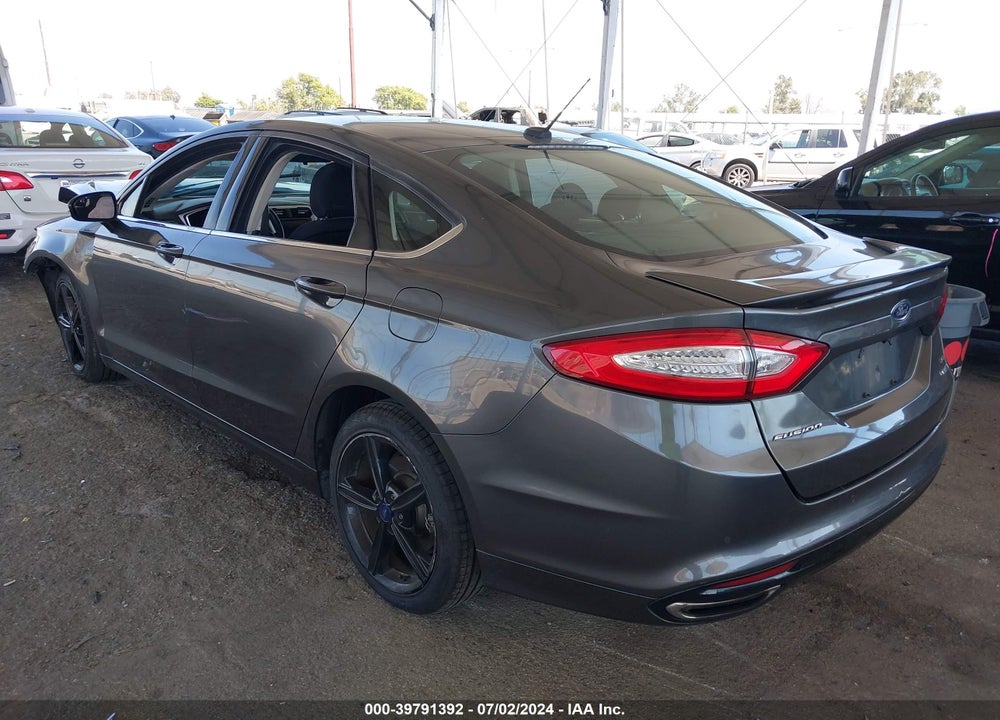 2016 FORD FUSION SE VIN: 3FA6P0T92GR315964