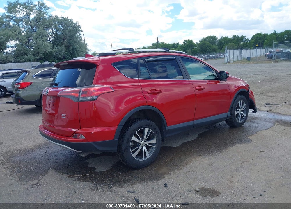 2016 TOYOTA RAV4 XLE VIN: 2T3RFREV1GW473278