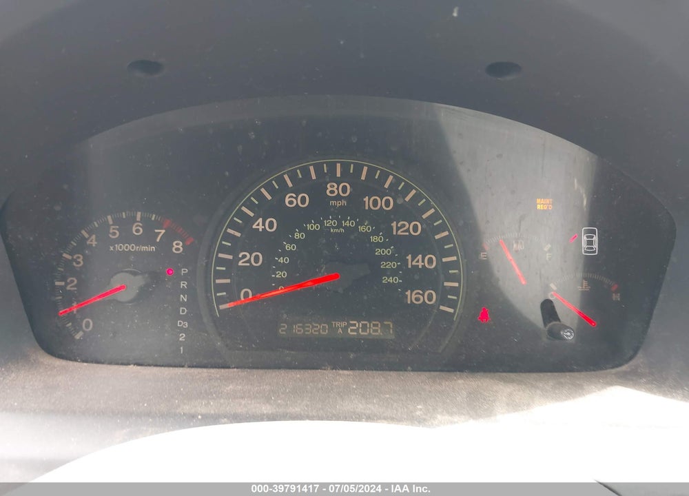 2003 HONDA ACCORD VIN: 1HGCM66523A065648