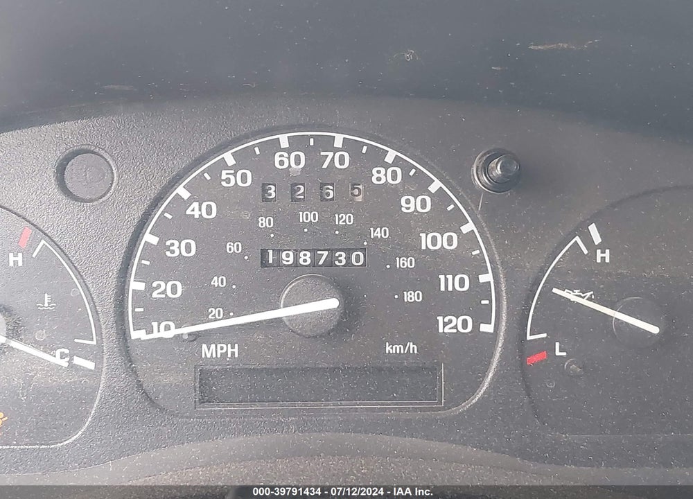 2000 FORD RANGER XL/XLT VIN: 1FTYR14V5YTB43010