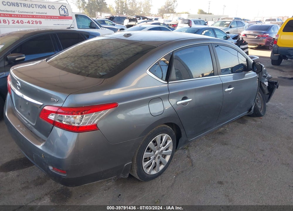 2015 NISSAN SENTRA FE+ S/S/SL/SR/SV VIN: 3N1AB7AP6FY309816