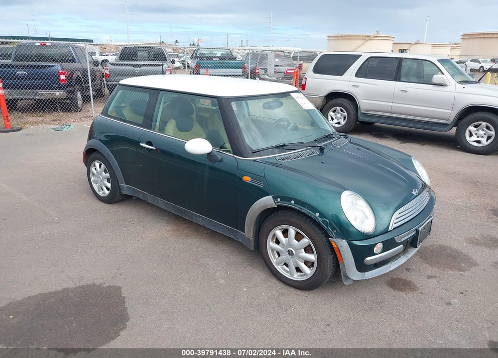 2002 MINI COOPER VIN: WMWRC33422TE10802