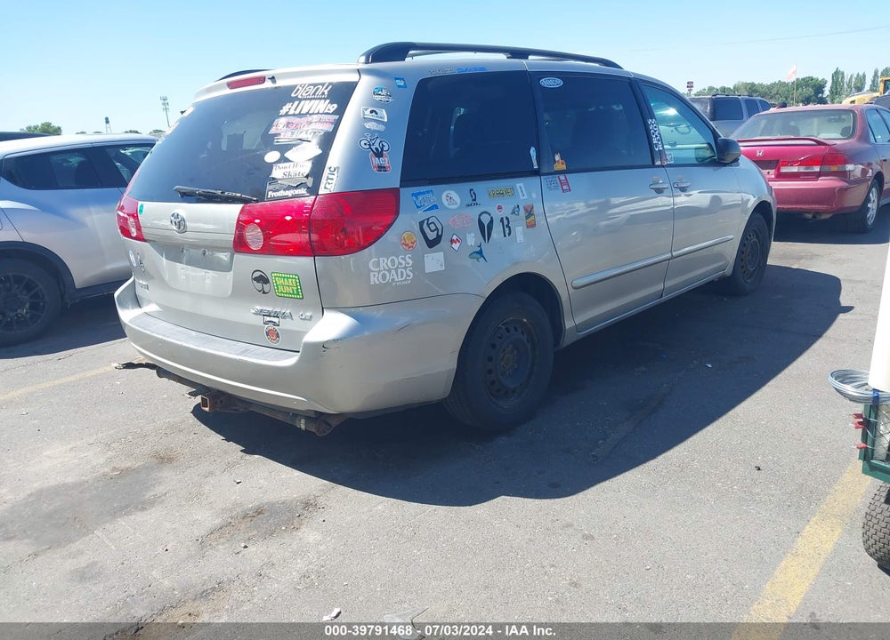 2010 TOYOTA SIENNA LE VIN: 5TDKK4CC2AS307510