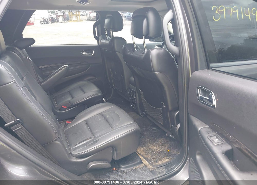 2015 DODGE DURANGO LIMITED VIN: 1C4RDJDG7FC112214