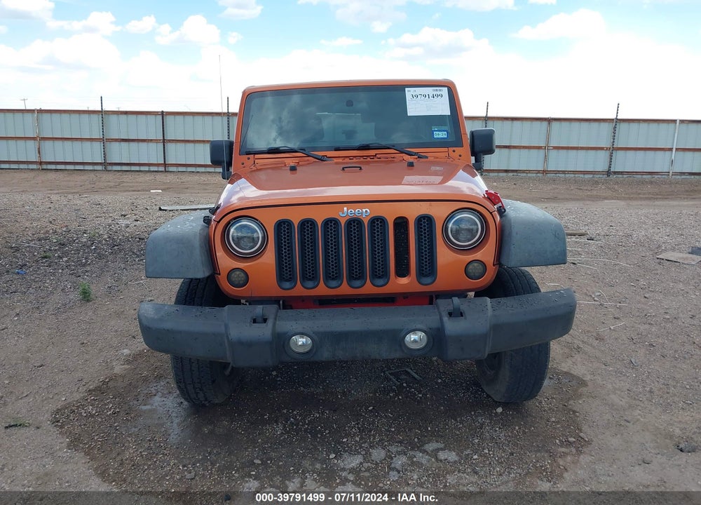2011 JEEP WRANGLER UNLIMITED SPORT VIN: 1J4BA3H1XBL636392