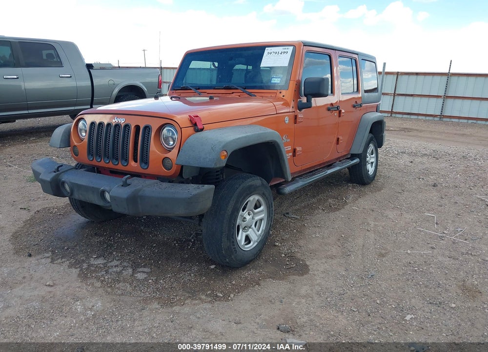 2011 JEEP WRANGLER UNLIMITED SPORT VIN: 1J4BA3H1XBL636392