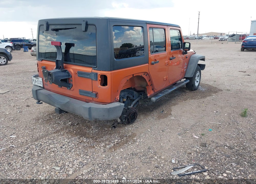 2011 JEEP WRANGLER UNLIMITED SPORT VIN: 1J4BA3H1XBL636392