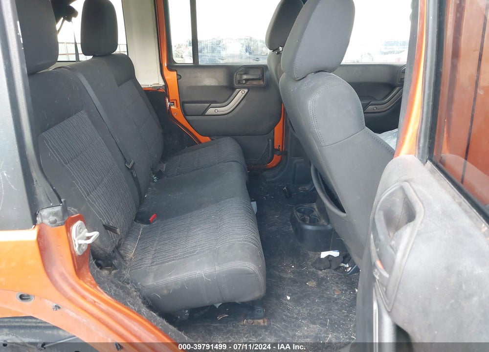 2011 JEEP WRANGLER UNLIMITED SPORT VIN: 1J4BA3H1XBL636392