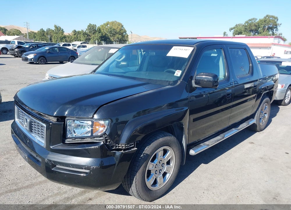 2008 HONDA RIDGELINE RTL VIN: 2HJYK16588H505552