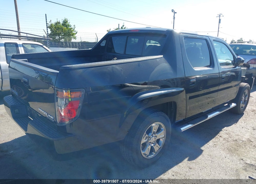 2008 HONDA RIDGELINE RTL VIN: 2HJYK16588H505552