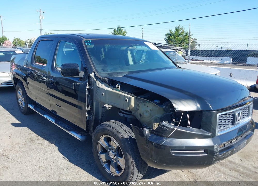 2008 HONDA RIDGELINE RTL VIN: 2HJYK16588H505552
